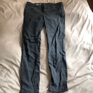 Grey ankle length AG jeans